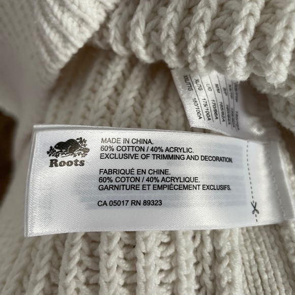 Roots knit v-neck sweater - Picture 4 of 4